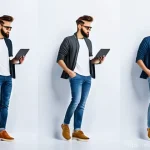 언어적 편향 조정의 기초 - Here are three detailed image generation prompts in English, designed to adhere to your guidelines: